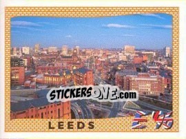 Sticker Leeds - UEFA Euro England 1996 - Panini