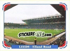 Cromo Leeds - Elland Road - UEFA Euro England 1996 - Panini