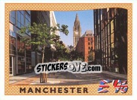 Sticker Manchester - UEFA Euro England 1996 n. 27 - Panini