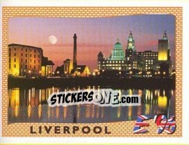 Sticker Liverpool - UEFA Euro England 1996 - Panini