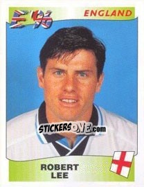 Sticker Robert Lee - UEFA Euro England 1996 n. 42 - Panini