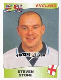 Sticker Steven Stone - UEFA Euro England 1996 n. 46 - Panini