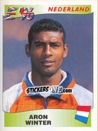 Sticker Aron Winter - UEFA Euro England 1996 n. 87 - Panini