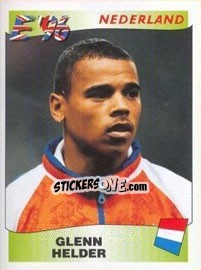 Sticker Glenn Helder - UEFA Euro England 1996 - Panini