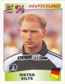 Figurina Dieter Eilts - UEFA Euro England 1996 - Panini