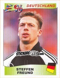 Sticker Steffen Freund - UEFA Euro England 1996 n. 205 - Panini