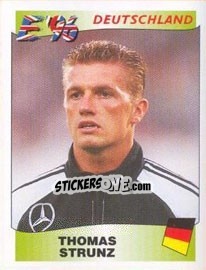 Sticker Thomas Strunz - UEFA Euro England 1996 - Panini
