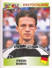 Sticker Fredi Bobic - UEFA Euro England 1996 n. 211 - Panini