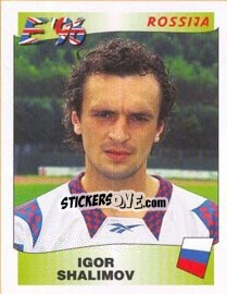 Cromo Igor Shalimov - UEFA Euro England 1996 - Panini