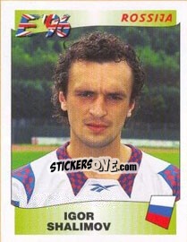 Sticker Igor Shalimov - UEFA Euro England 1996 n. 264 - Panini