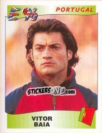 Figurina Vitor Baia - UEFA Euro England 1996 - Panini