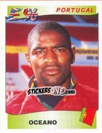 Sticker Oceano - UEFA Euro England 1996 n. 305 - Panini