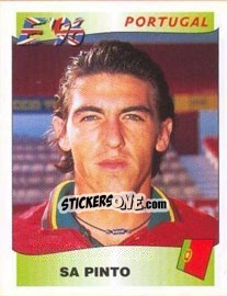 Sticker Sa Pinto - UEFA Euro England 1996 - Panini