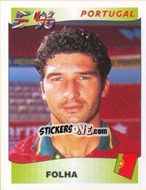 Sticker Folha - UEFA Euro England 1996 n. 313 - Panini