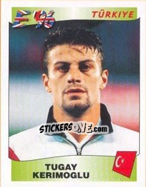Sticker Tugay Kerimoglu - UEFA Euro England 1996 - Panini