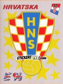Figurina Hrvatska badge