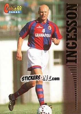 Sticker Klas Ingesson - Calcio Cards 1998-1999 n. 12 - Panini