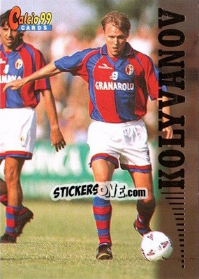 Sticker Igor Kolyvanov - Calcio Cards 1998-1999 n. 13 - Panini