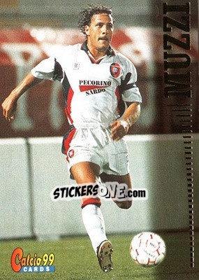 Sticker Roberto Muzzi - Calcio Cards 1998-1999 n. 16 - Panini