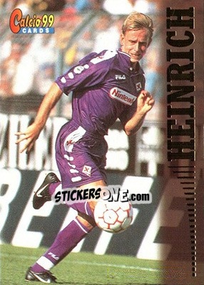 Sticker Jӧrg Heinrich - Calcio Cards 1998-1999 n. 19 - Panini