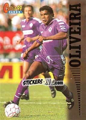 Sticker Luis Airton Oliveira - Calcio Cards 1998-1999 n. 20 - Panini