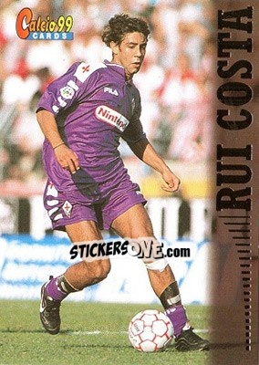 Sticker Rui Costa - Calcio Cards 1998-1999 - Panini