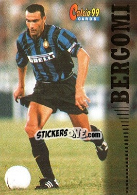 Sticker Giuseppe Bergomi - Calcio Cards 1998-1999 n. 25 - Panini