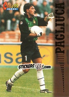 Sticker Gianluca Pagliuca - Calcio Cards 1998-1999 n. 28 - Panini