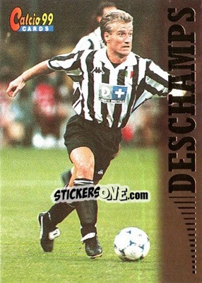 Sticker Didier Deschamps - Calcio Cards 1998-1999 n. 39 - Panini