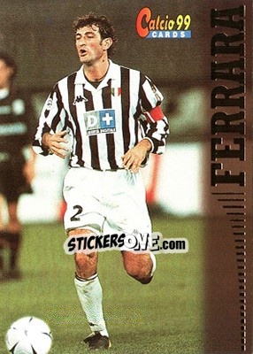 Figurina Ciro Ferrara - Calcio Cards 1998-1999 - Panini