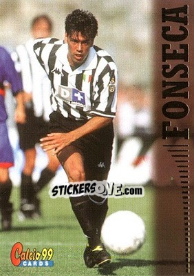 Sticker Daniel Fonseca - Calcio Cards 1998-1999 n. 42 - Panini