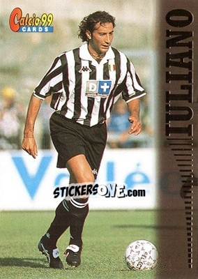 Sticker Mark Iuliano - Calcio Cards 1998-1999 n. 45 - Panini