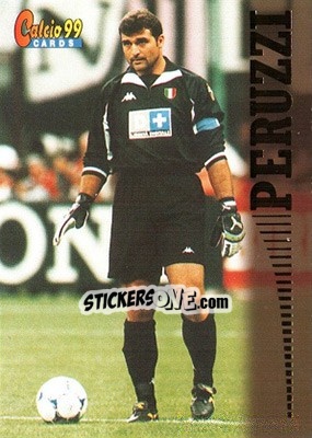 Sticker Angelo Peruzzi - Calcio Cards 1998-1999 n. 46 - Panini