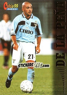 Sticker Ivan De La Pena - Calcio Cards 1998-1999 n. 49 - Panini