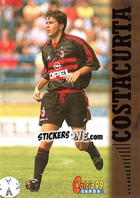 Sticker Alessandro Costacurta - Calcio Cards 1998-1999 n. 61 - Panini