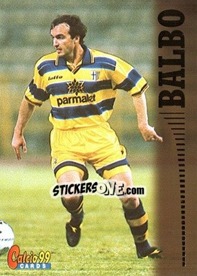 Sticker Abel Balbo - Calcio Cards 1998-1999 n. 68 - Panini