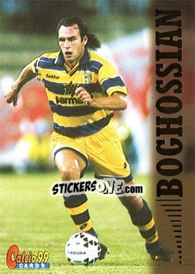 Sticker Alain Boghossian - Calcio Cards 1998-1999 n. 69 - Panini