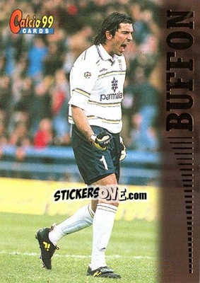 Sticker Gianluigi Buffon - Calcio Cards 1998-1999 n. 70 - Panini