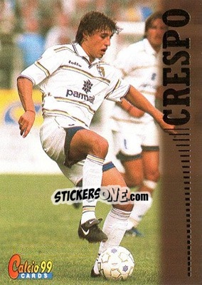 Sticker Hernan Crespo - Calcio Cards 1998-1999 - Panini