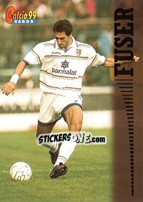 Sticker Diego Fuser - Calcio Cards 1998-1999 n. 74 - Panini
