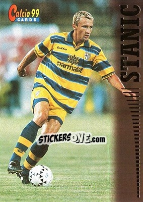 Sticker Mario Stanic - Calcio Cards 1998-1999 n. 75 - Panini