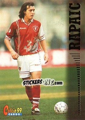 Sticker Milan Rapaic - Calcio Cards 1998-1999 n. 79 - Panini