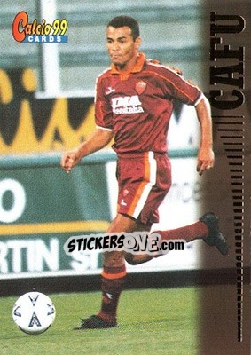 Sticker Marcos Cafu - Calcio Cards 1998-1999 n. 82 - Panini