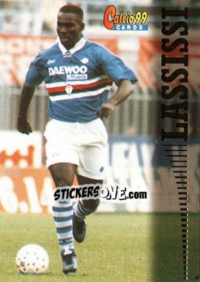 Sticker Saliou Lassissi - Calcio Cards 1998-1999 - Panini