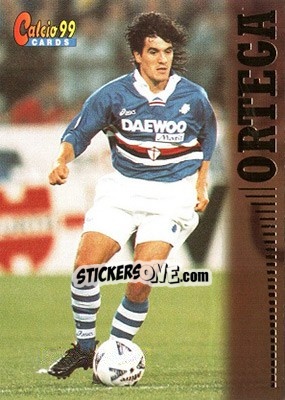 Sticker Ariel Arnaldo Ortega - Calcio Cards 1998-1999 - Panini