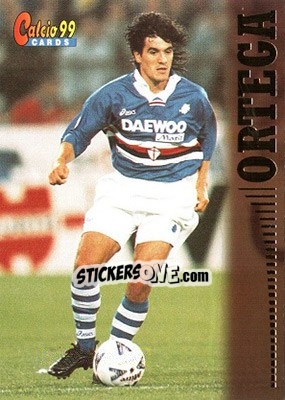 Sticker Ariel Arnaldo Ortega - Calcio Cards 1998-1999 n. 91 - Panini
