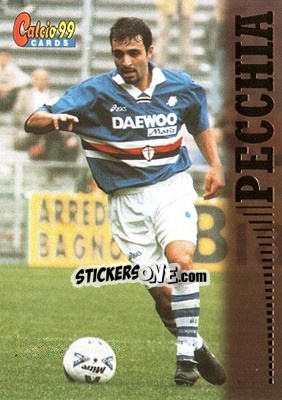 Sticker Fabio Pecchia - Calcio Cards 1998-1999 - Panini