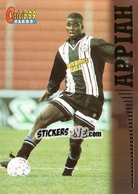Figurina Stephan Appiah - Calcio Cards 1998-1999 - Panini
