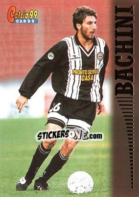 Sticker Jonathan Bachini - Calcio Cards 1998-1999 n. 95 - Panini