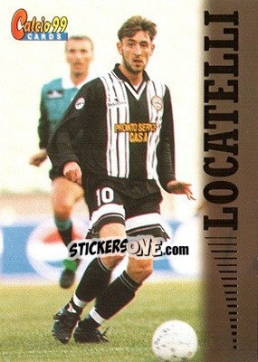 Sticker Tomas Locatelli - Calcio Cards 1998-1999 - Panini